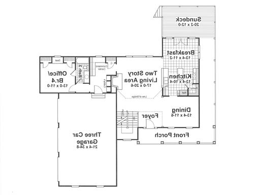 First Floor image of MCINTOSH III House Plan